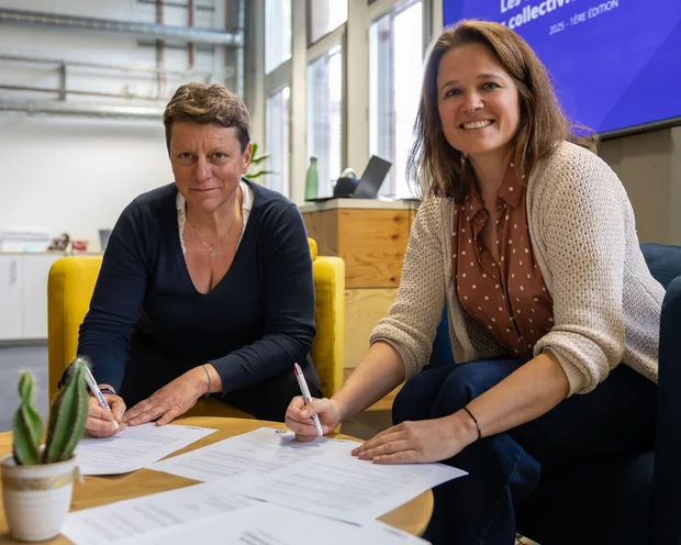 Photo de Annabelle Bretton et Léa Thomassin 