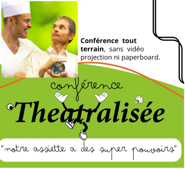 Une conférence tout terrain, sans vidéo, projection, ni paperboard.