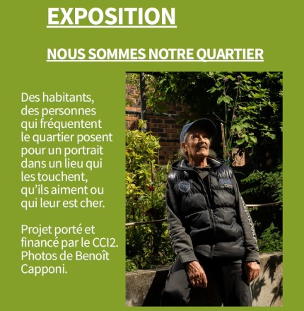 Portrait d'une habitante du quartier centre-ville.