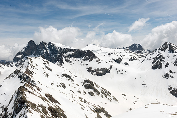 Chaine de belledonne enneignée