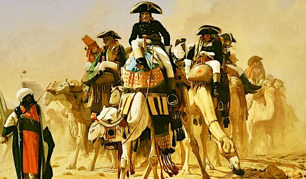 Bonapart et son état-major en Egypte
