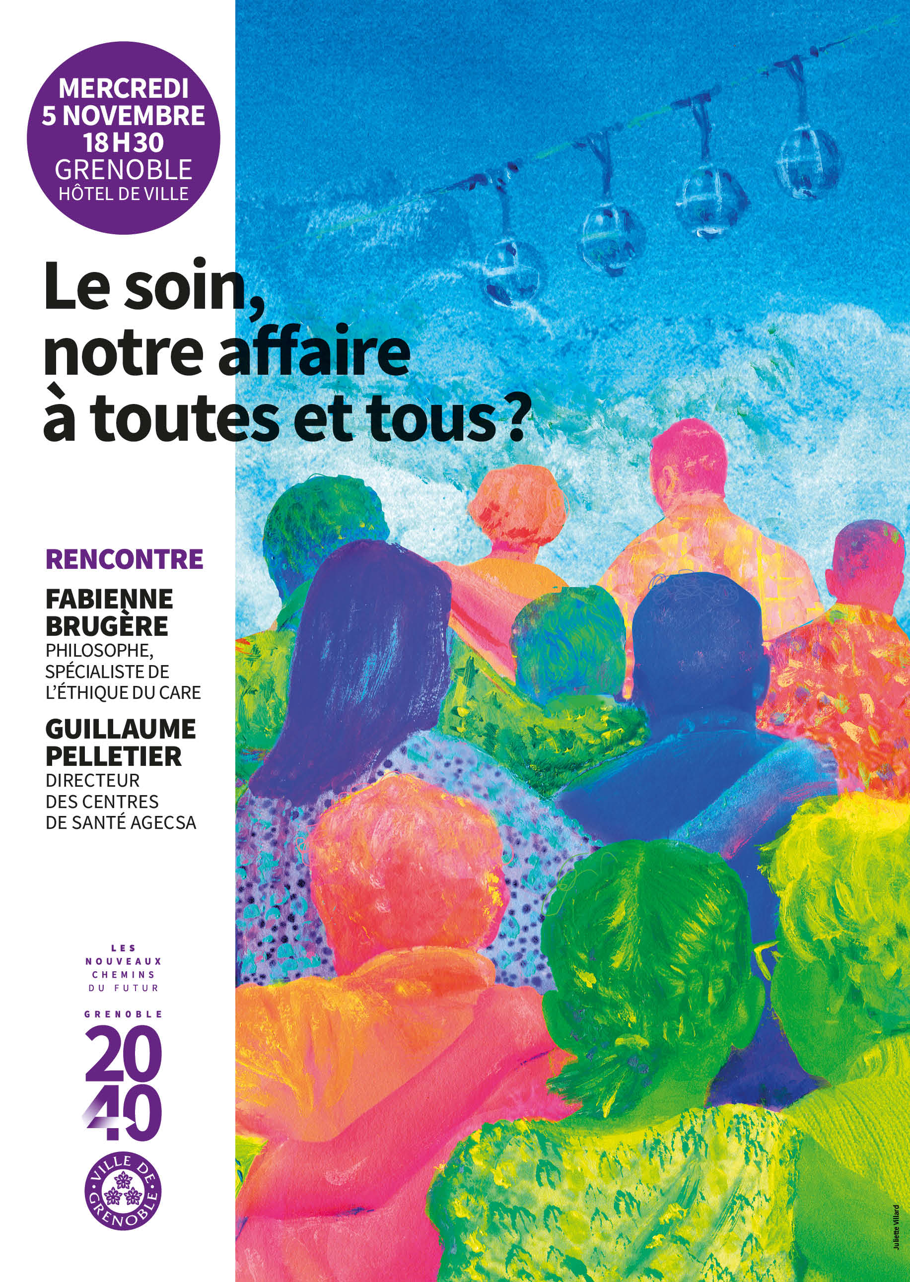Gens qui se tiennent de dos ensemble