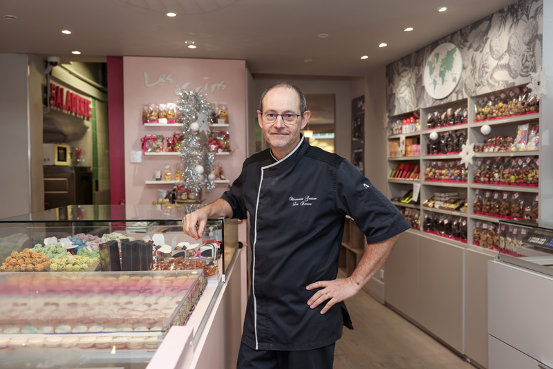 Alexandre Gratian, pâtissier de père en fils depuis 1880.
