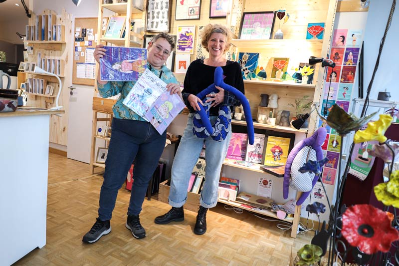 Photo de la boutique éphémère les Zéphémères.