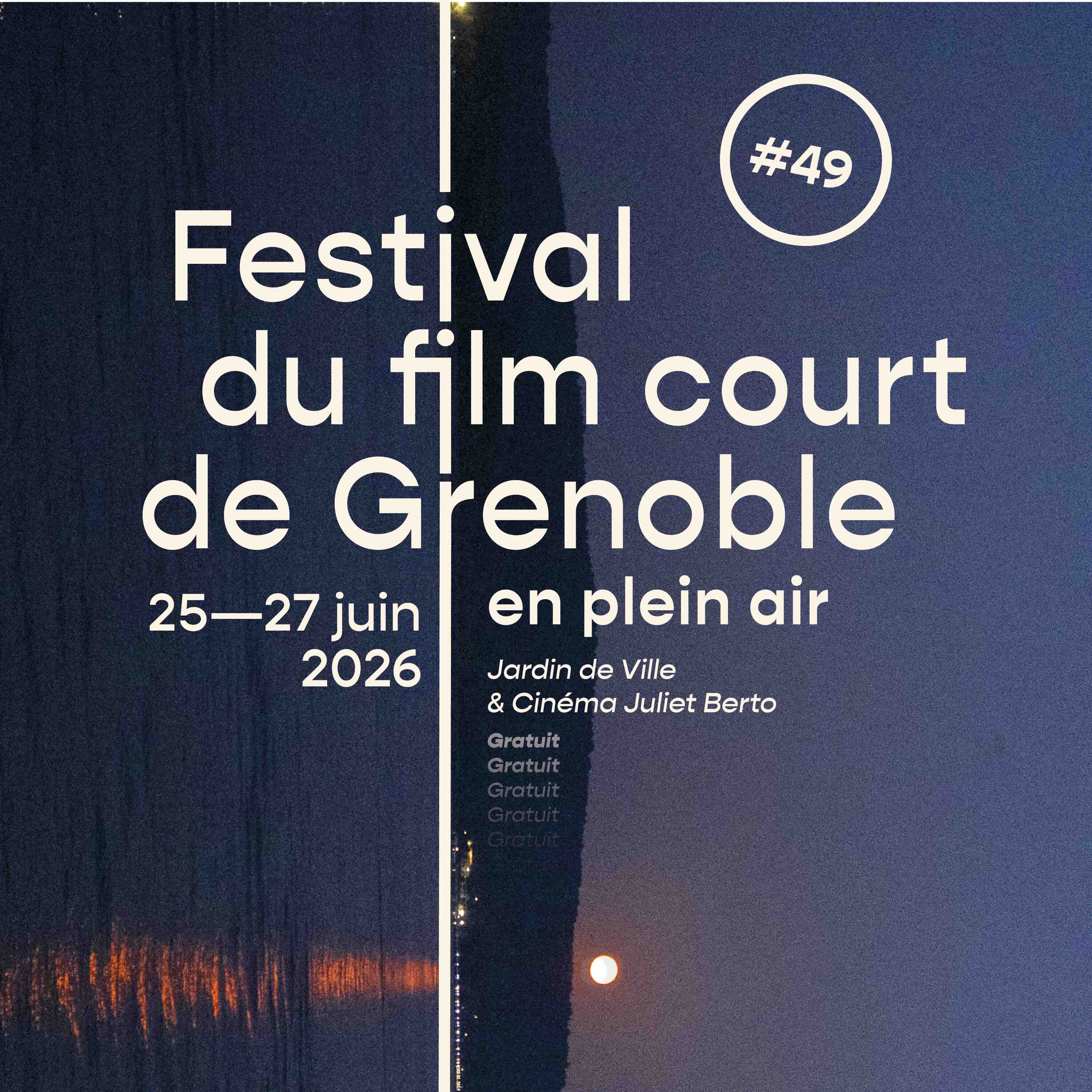 Affiche du festival du film court 2026