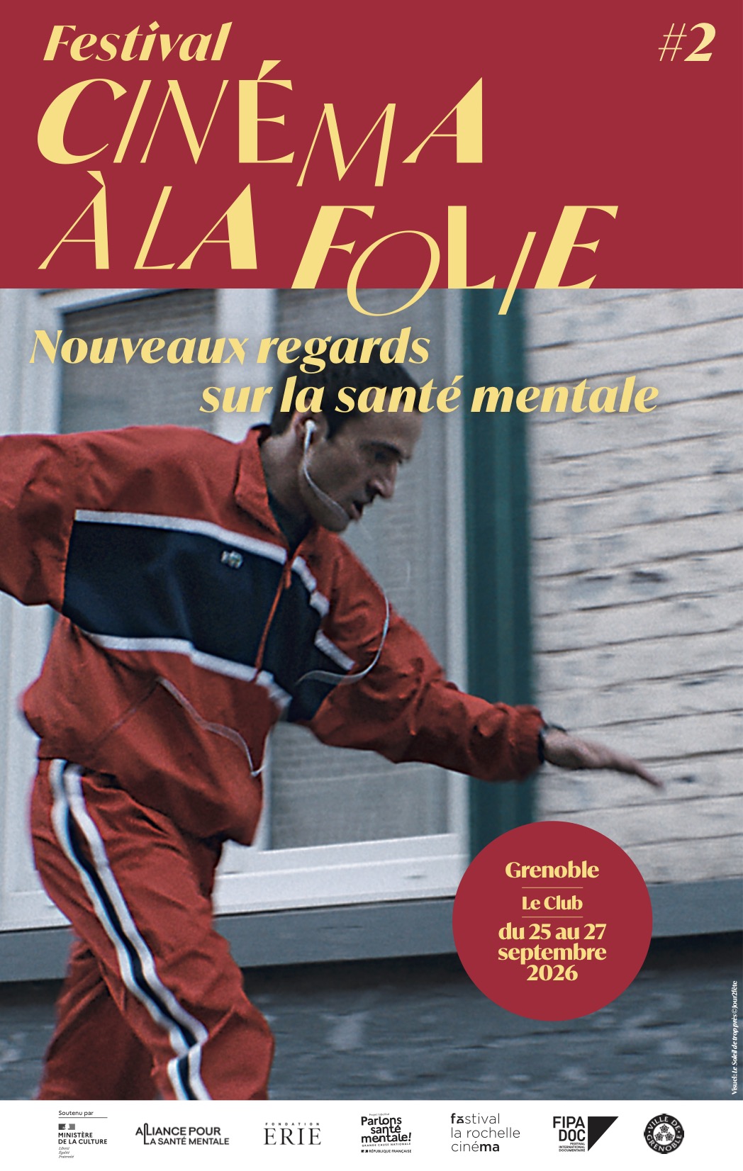 Visuel du festival Cinéma à la Folie