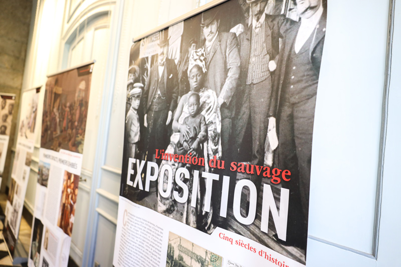 Panneaux explicatifs issus de l'exposition L'invention du sauvage.