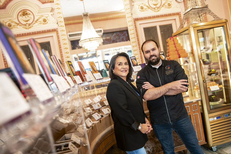 Portrait des chocolatiers Zugmeyer.