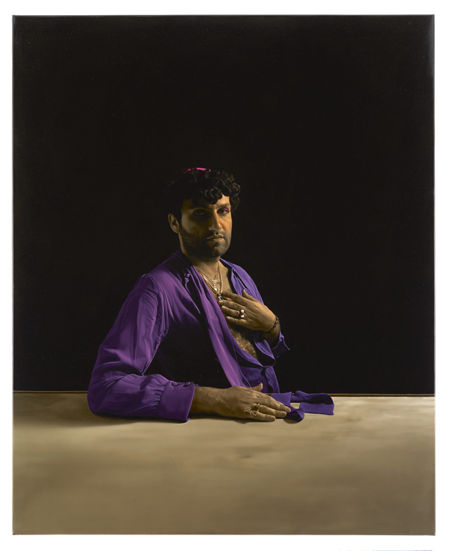 Portrait d'un homme photoréaliste.
