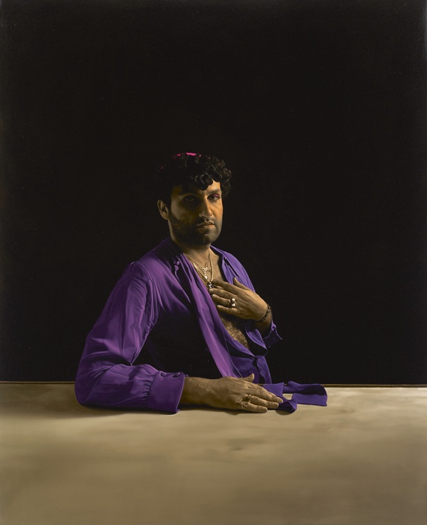 Portrait d'un homme photoréaliste.