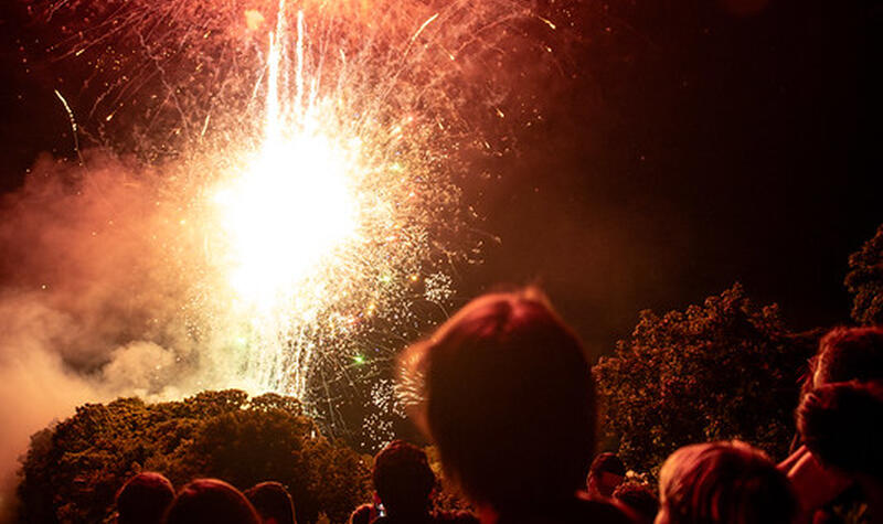 Le feu d'artifice