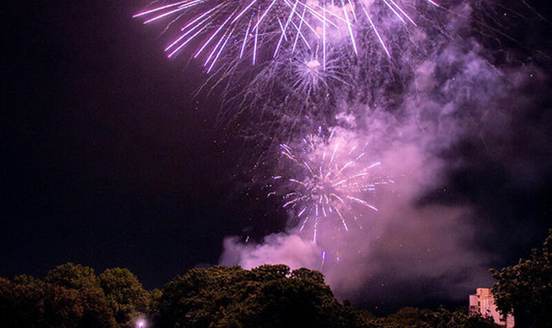 Le feu d'artifice