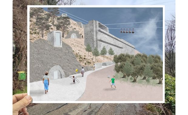 Illustration de La bastille en 2126