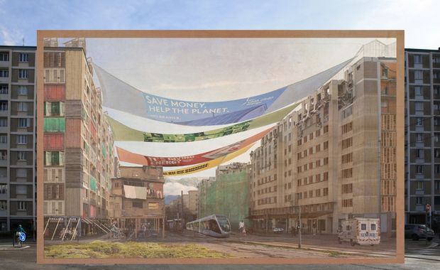 Illustration du boulevard Joseph Vallier en 2076