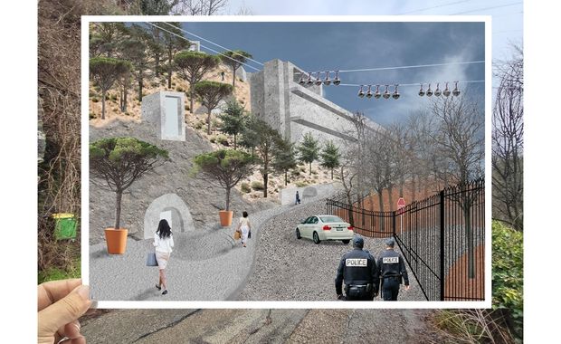 Illustration de La bastille en 2076