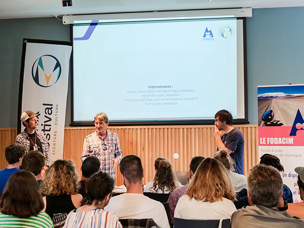 Photo d'une conférence professionnelle