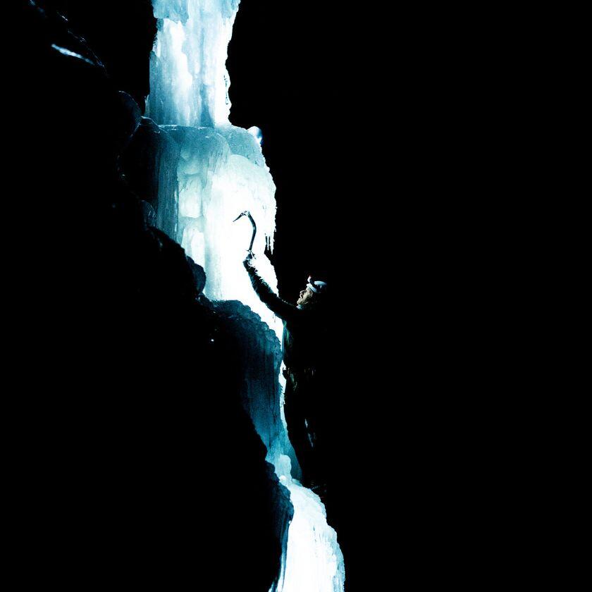 Cascadeur de glace