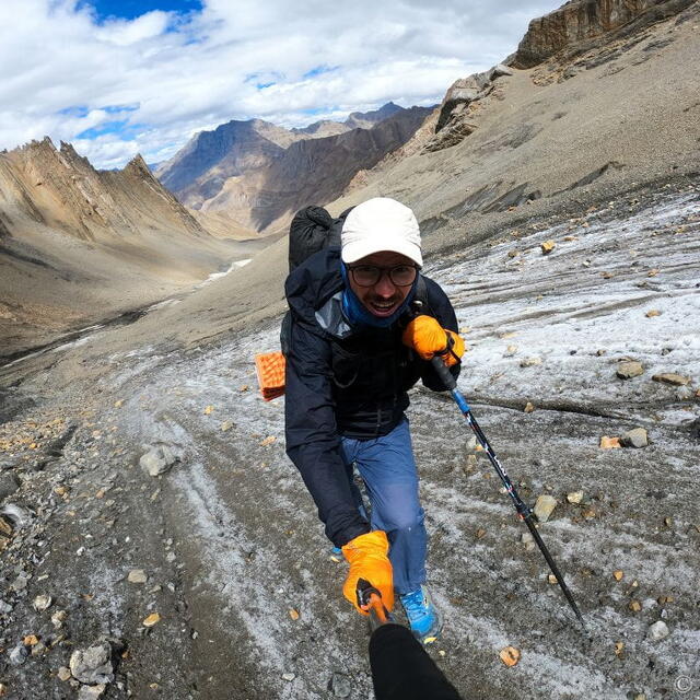 Jérémy Bigé en Himalaya