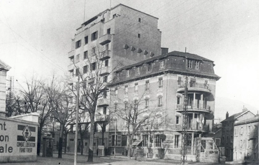 En 1944 la Gestapo a installé son siège dans un bâtiment du boulevard Gambetta de Grenoble.